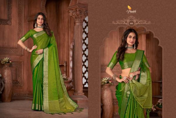 Pankh Anushka Vol 1 Linen Khadi Silk Saree Collection